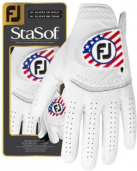 FootJoy StaSof Golf Gloves - Limited Edition USA - Prior Generation